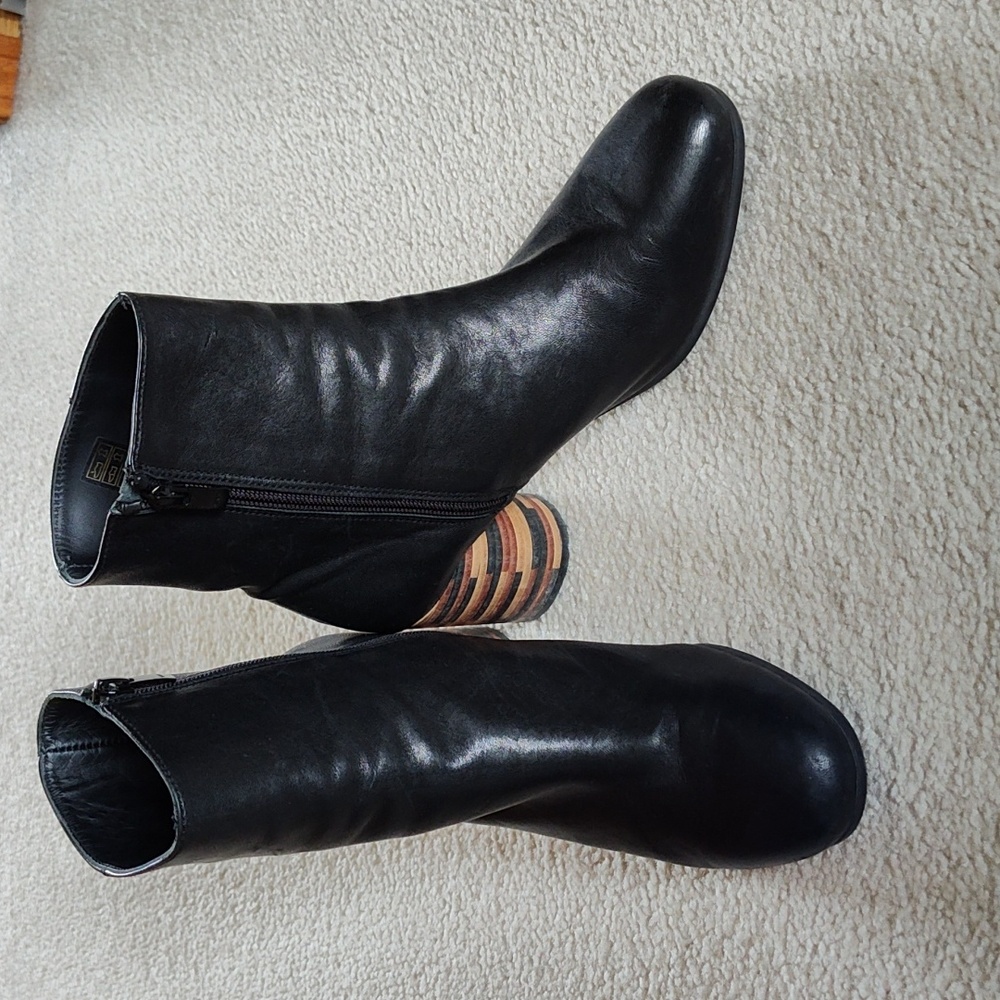 Full leather made in Spain booties